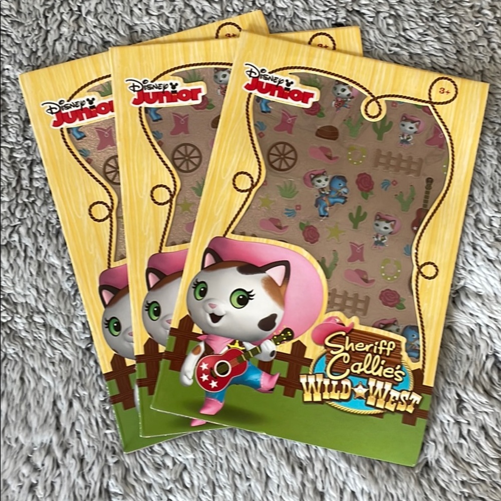 Sheriff Callie Stickers- 3 pack